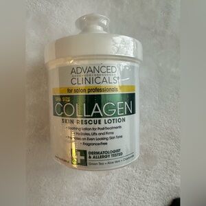 Advanced Clinicals White Collagen Skin Rescue Lotion